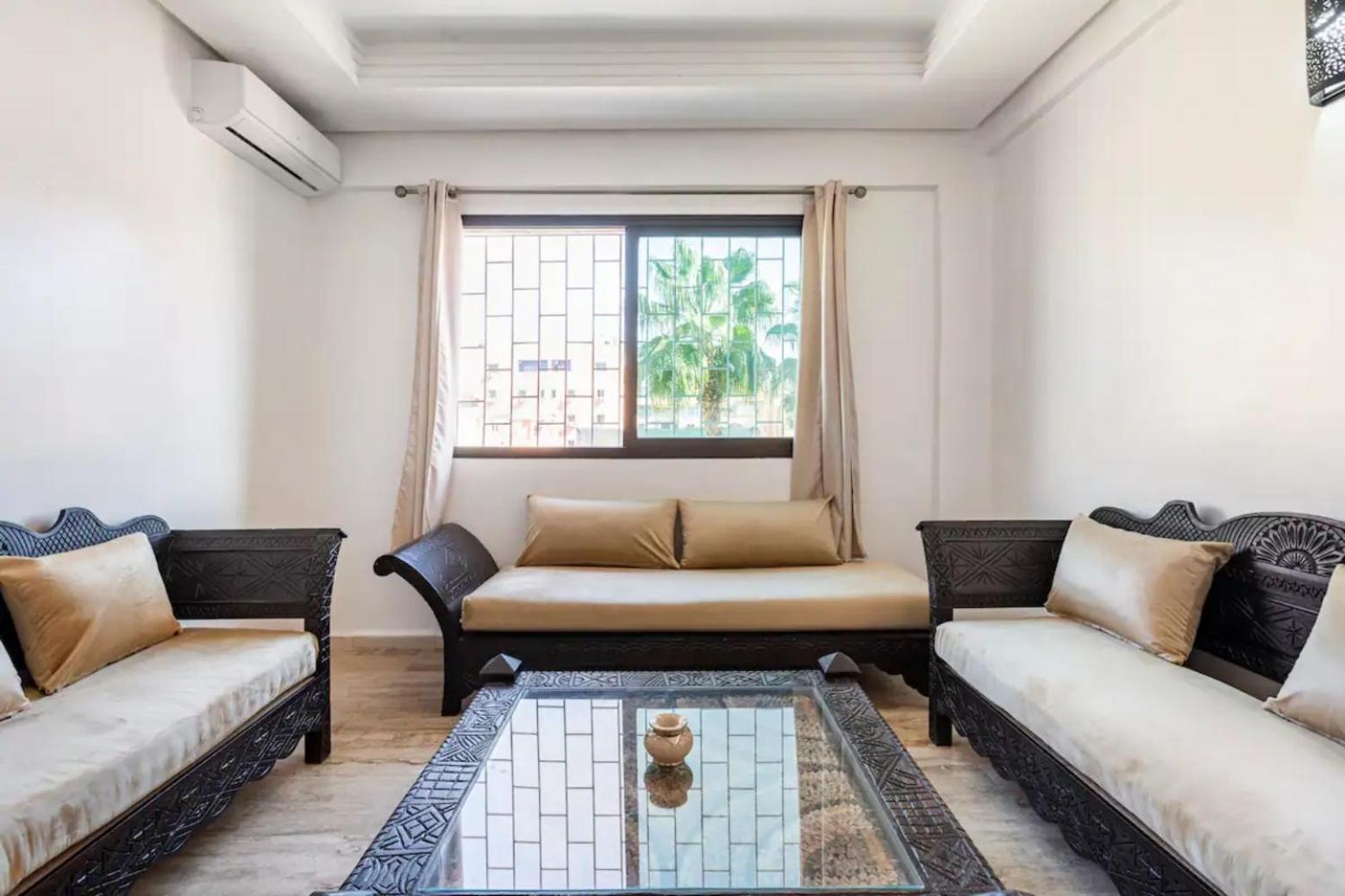 Ferienwohnung Luxury Modern Gueliz Center, Pool Marrakesch Exterior foto