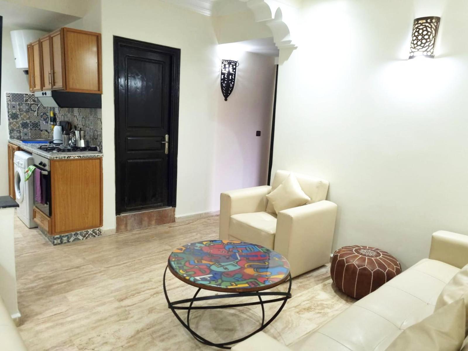 Ferienwohnung Luxury Modern Gueliz Center, Pool Marrakesch Exterior foto